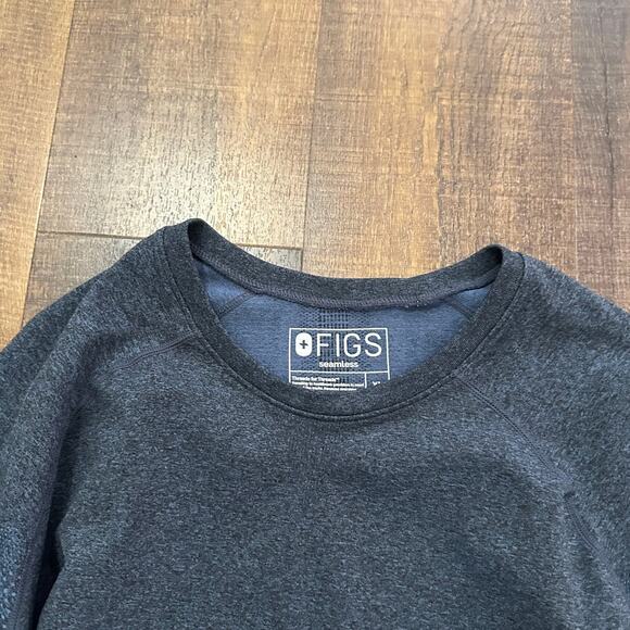 Figs Maternity Salta Dark Heathered Blue Size XL - Picture 4 of 8